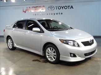 2010 toyota corolla s silver spoiler automatic alloy wheels certified