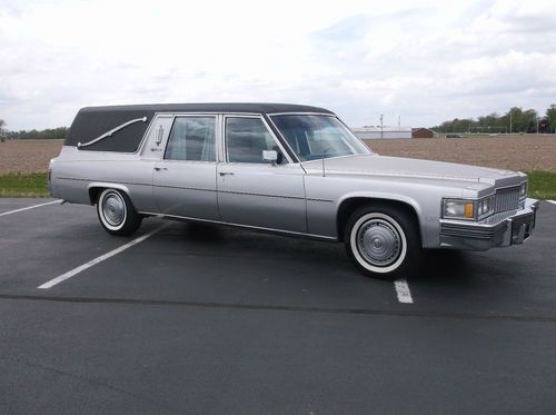 1978 cadillac hearse, cadillac, 425 cubic inch, hess &amp; eisenhardt