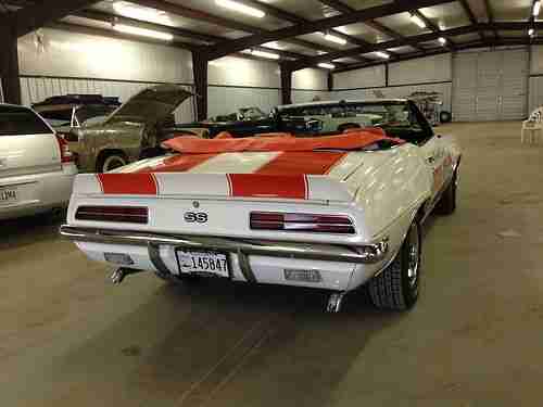 1969 Camaro Convertiable Pace Car, image 4