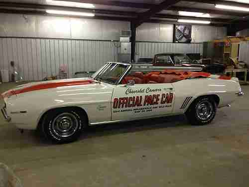 1969 Camaro Convertiable Pace Car, image 8