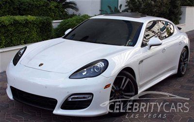 2012 porsche panamera turbo s highly optioned sport ceramic $202k msrp radar