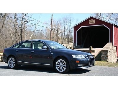 2010 audi a6 quattro prestige v6 supercharged,nav,low miles,great colors&amp;options