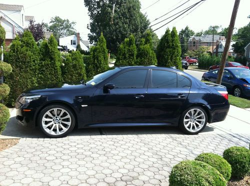 2008 bmw m5 monaco blue with extended silverstone ii leather 6 speed manual hud
