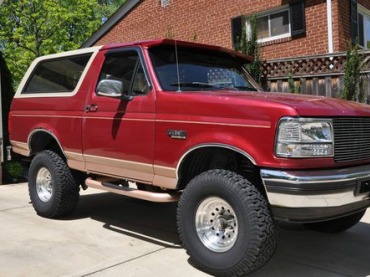 1995 Ford bronco body lift #5