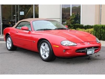 Xk coupe leather heated seats wood trim wood leather steering wheel alloy wheels