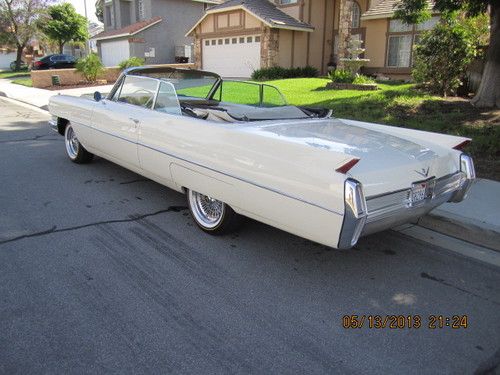 1964 cadillac de'ville convertible no reserve