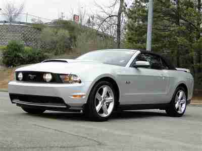 Silver GT Premium Convertible Certified Manual 5.0 V8 6 Speed warranty financing, image 5
