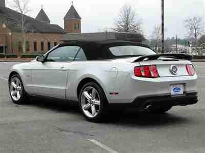 Silver GT Premium Convertible Certified Manual 5.0 V8 6 Speed warranty financing, image 9