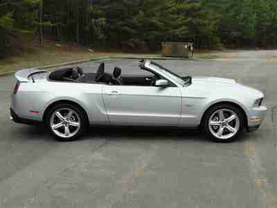 Silver GT Premium Convertible Certified Manual 5.0 V8 6 Speed warranty financing, image 13