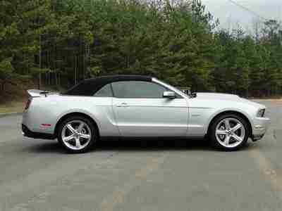 Silver GT Premium Convertible Certified Manual 5.0 V8 6 Speed warranty financing, image 14