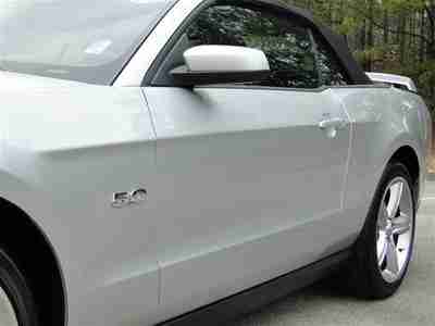 Silver GT Premium Convertible Certified Manual 5.0 V8 6 Speed warranty financing, image 16