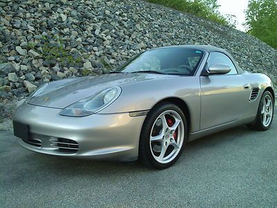 2003 porsche boxster s with only 33k low miles!  immaculate example! perfect!