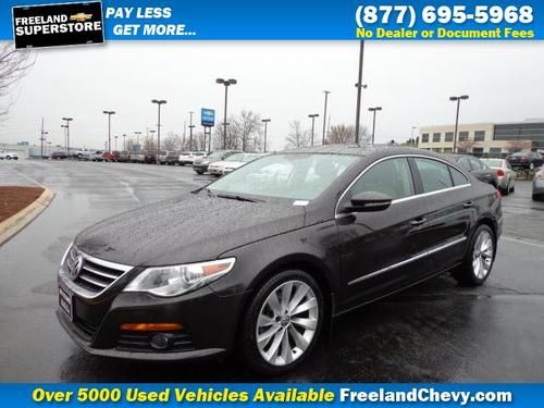 2010 vw cc sunroof, leather heated seats: no doc fees!