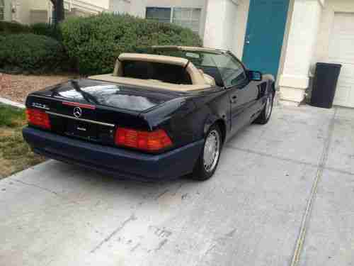 1991 Mercedes-Benz 300SL Base Convertible 2-Door 3.0L roadster, image 2