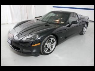 08 corvette coupe, 6.2l v8, auto, leather, glass roof, hud, clean, we finance!