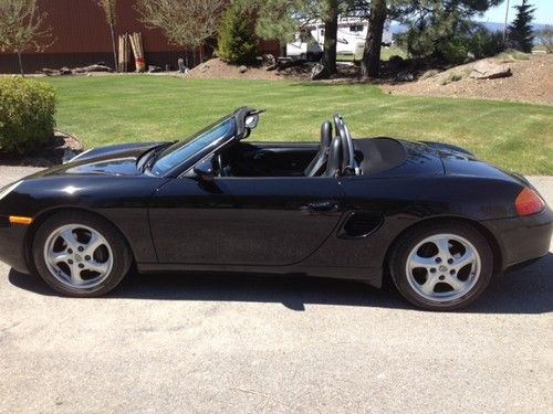 2000 porsche boxster black on black