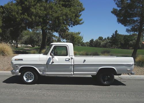 1969 ford f250  camper special 390 v-8 auto custom cab az zero rust @ no reserve