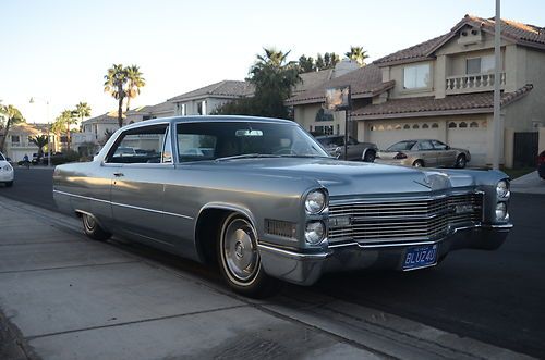 1966 cadillac 2 door coupe