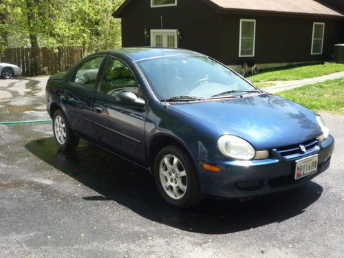 2002 dodge neon base sedan 4-door 2.0l