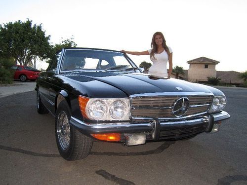 1972 sl350, two-owner, very original, everything works perfectly, low miles