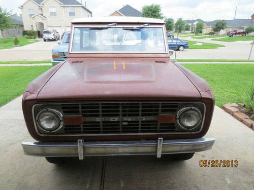 1977 ford bronco sport sport utility 2-door 5.0l