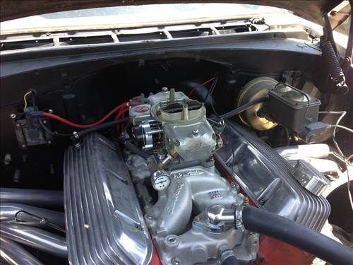 1955 chevy 210 2 two door gasser hot rod fresh big block and trans pro street, image 2