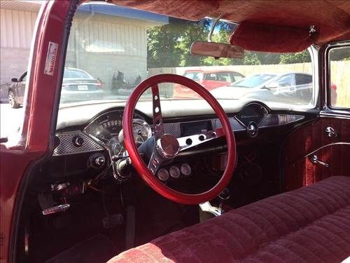 1955 chevy 210 2 two door gasser hot rod fresh big block and trans pro street, image 9