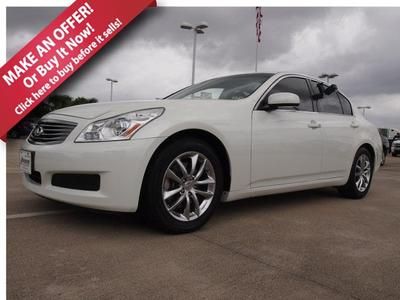 08 white 3.5l great miles leather seats cd/mp3 keyless start satellite radio