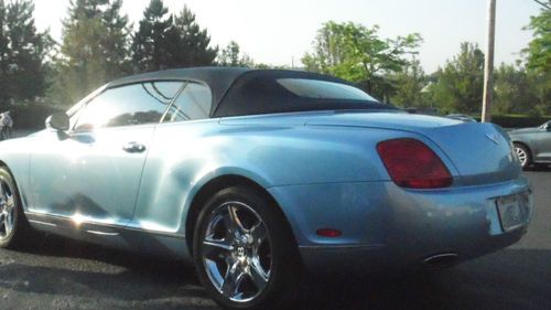 2008 bentley continental gtc convertible 2-door 6.0l