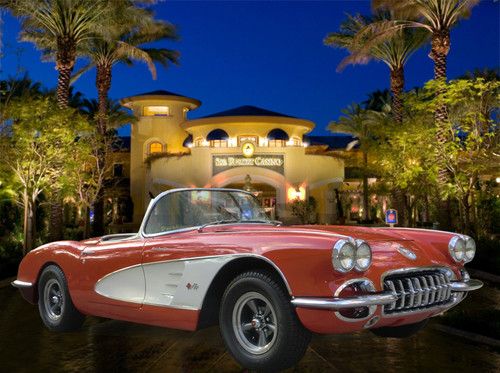 Fantastic 60 corvette,59 ready to show and go