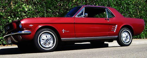 1966 ford mustang original car 289 v8 auto p/s in california no reserve auction