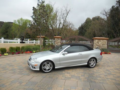 2008 mercedes-benz clk550 base convertible 2-door 5.5l