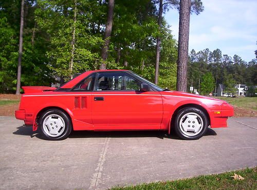 1986 toyota mr2 coupe 2-door 1.6 liters