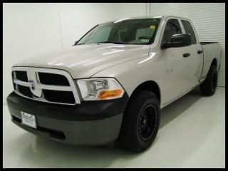 2010 dodge ram 1500 quab cab v6, custom wheels, low miles, very clean!