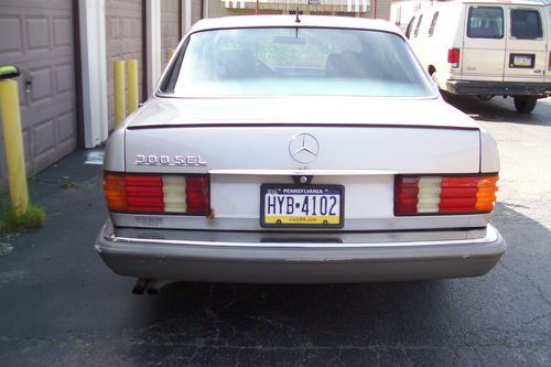 1989 Mercedes-Benz 300SEL Base Sedan 4-Door 3.0L, US $3,500.00, image 2