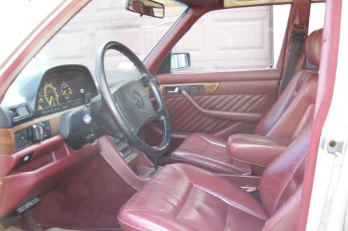 1989 Mercedes-Benz 300SEL Base Sedan 4-Door 3.0L, US $3,500.00, image 19