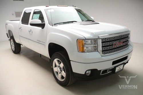 2013 denali crew 4x4 navigation sunroof leather heated 20s aluminum diesel