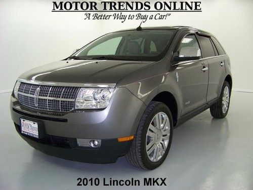 Awd navigation pano roof htd ac seats sync thx audio 2010 lincoln mkx 50k