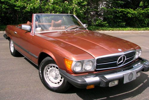 1979 mercedes benz 450 sl - low mileage, excellent original survivor