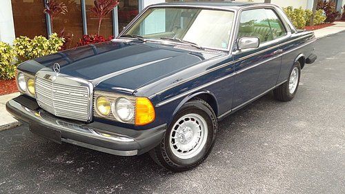 1982 mercedes 280ce . low mile , rare euro coupe selling no reserve set