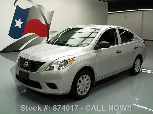 2012 nissan versa 1.6 s sedan cruise control a/c 13k mi texas direct auto