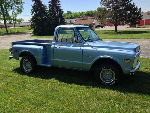 1970 chevrolet c10 pickup base - stepside - short box - straight 6 - 250 ci