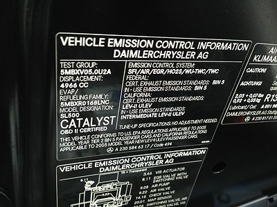 2005 MERCEDES BENZ SL500 PREMIUM SPORT - CONVERTIBLE ROADSTER, US $28,990.00, image 48