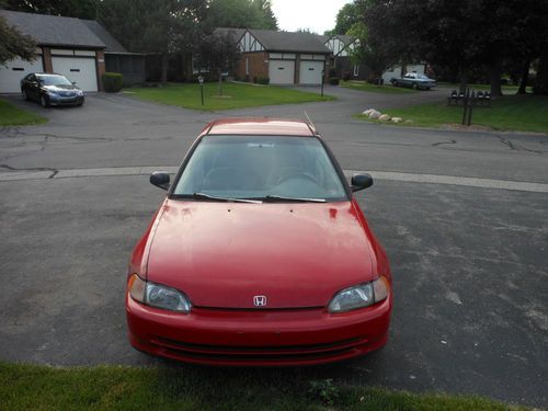 1995 Honda Civic LX Sedan 4-Door 1.5L, image 2
