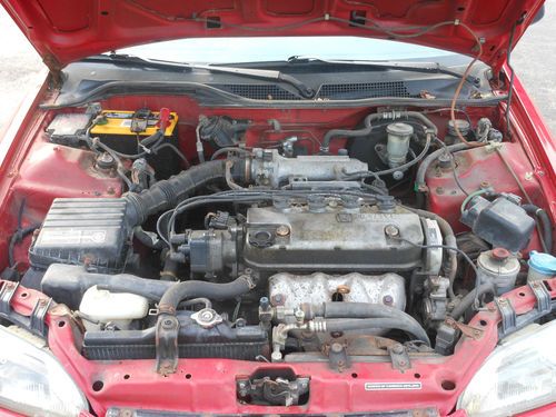 1995 Honda Civic LX Sedan 4-Door 1.5L, image 9