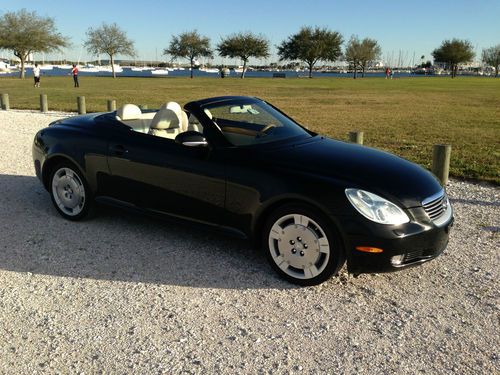 2002 lexus sc 430 convertible coupe