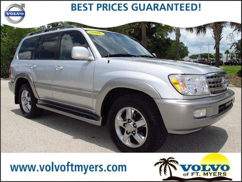 2006 toyota land cruiser base sport utility 4-door 4.7l  navi dvd,s