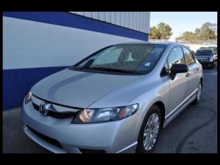 09 honda civic sdn 4dr man dx-vp gas saver we finance