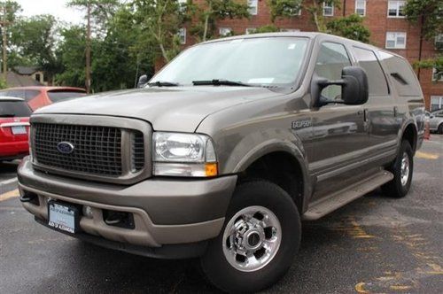 Power stroke diesel leather four wheel drive rear seat dvd entertainment