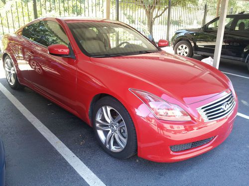 2008 infiniti g37 journey coupe 2-door 3.7l new tires f1 tint custom red light